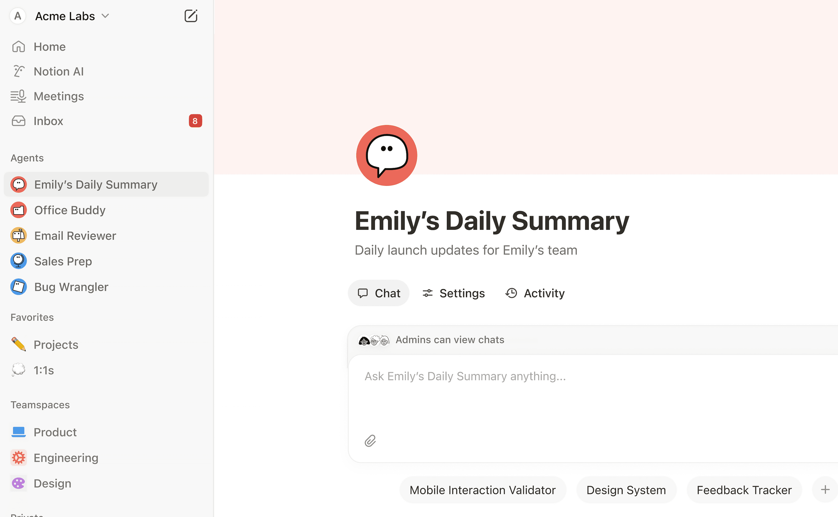 Wiki บริษัท Acme Inc.