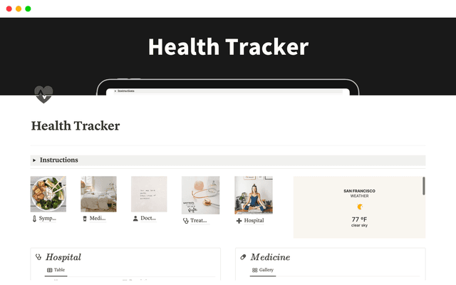 Health Tracker